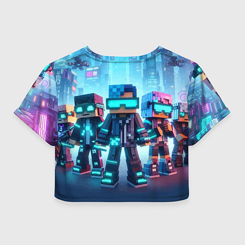 Женский топ Minecraft - fantasy ai art / 3D-принт – фото 2