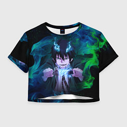 Женский топ Синий экзорцист - Рин