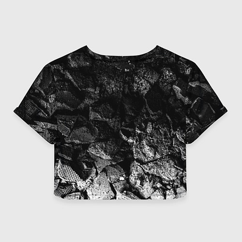 Женский топ Die Antwoord black graphite / 3D-принт – фото 2