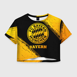 Женский топ Bayern - gold gradient