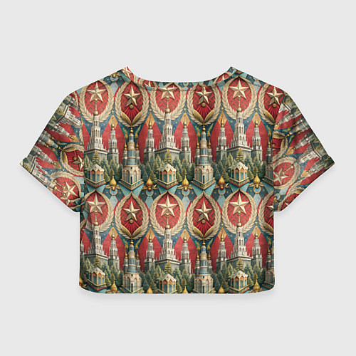 Женский топ СССР ретро стиль / 3D-принт – фото 2