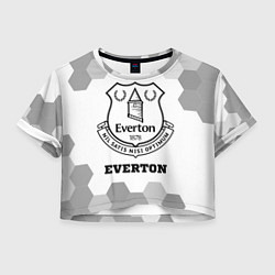 Женский топ Everton sport на светлом фоне