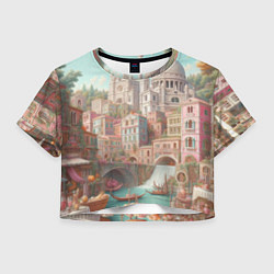 Женский топ Город в восточном стиле