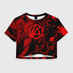 Женский топ Linkin park red logo