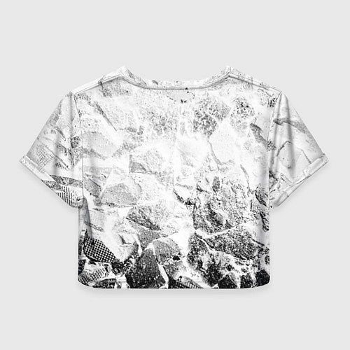 Женский топ Goblin Slayer white graphite / 3D-принт – фото 2