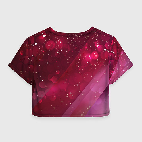 Женский топ Milfa надпись в стиле шоколадки Milka / 3D-принт – фото 2