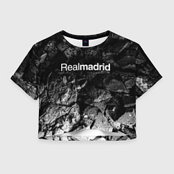 Женский топ Real Madrid black graphite