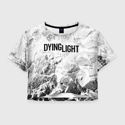 Женский топ Dying Light white graphite