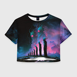 Женский топ Инопланетные монстры