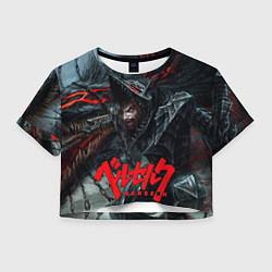 Женский топ Berserk - Gats and wolf