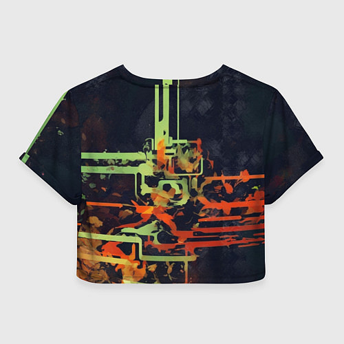 Женский топ Юный Они / 3D-принт – фото 2