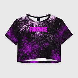 Женский топ Fortnite неоновые краски