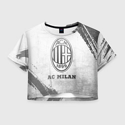 Женский топ AC Milan - white gradient