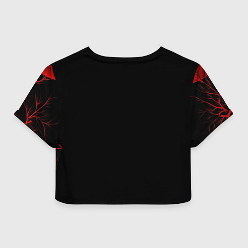 Женский топ Мрачная Япония / 3D-принт – фото 2