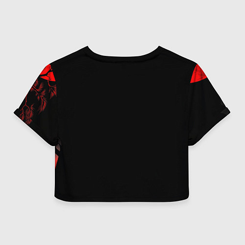 Женский топ Красный закат и горы / 3D-принт – фото 2