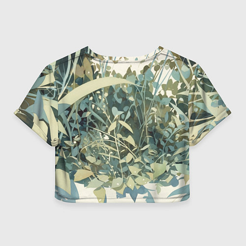 Женский топ Спящий лис / 3D-принт – фото 2