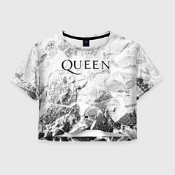Женский топ Queen white graphite