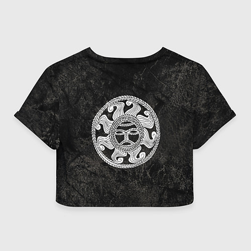 Женский топ Сварог - слава роду / 3D-принт – фото 2