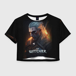 Женский топ The Witcher and fire