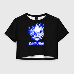 Женский топ Samurai logo ghost