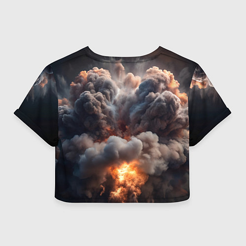 Женский топ Sun Wukong Black myth wukong / 3D-принт – фото 2