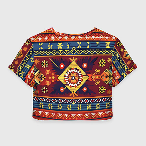 Женский топ Стиль советского ковра узоры и орнамент / 3D-принт – фото 2