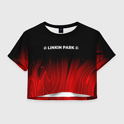 Женский топ Linkin Park 2024 red plasma