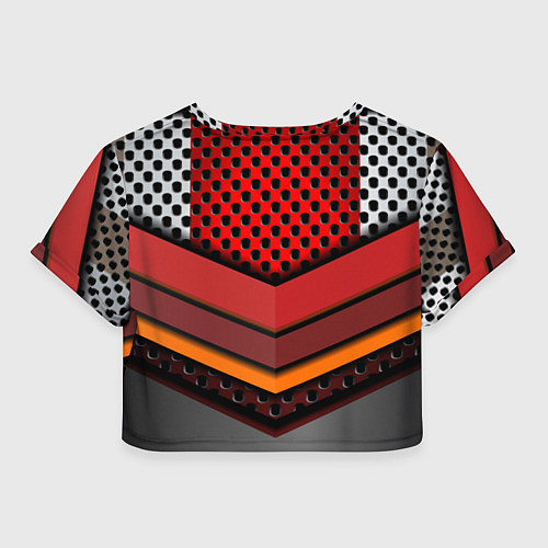 Женский топ Skoda metal steel / 3D-принт – фото 2