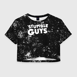 Женский топ Stumble Guys black ice