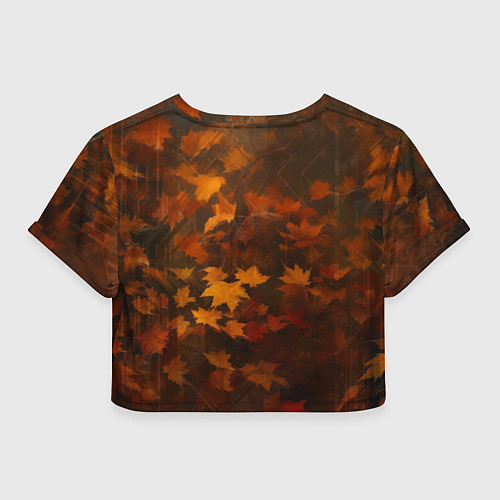 Женский топ Медвежонок в кепке и шарфе / 3D-принт – фото 2