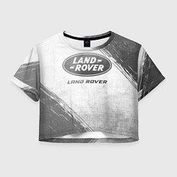 Женский топ Land Rover - white gradient