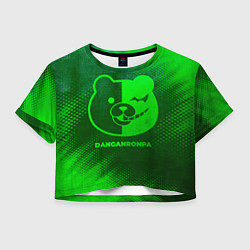 Женский топ Danganronpa - green gradient