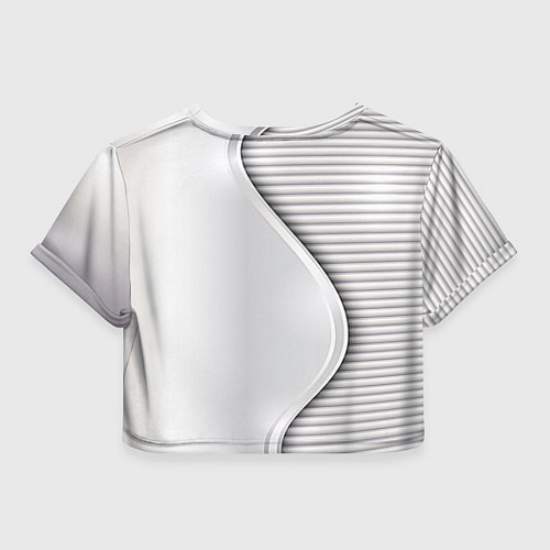 Женский топ Saab metal texture / 3D-принт – фото 2