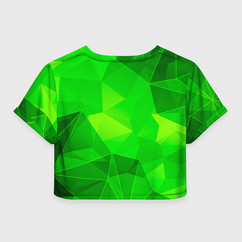 Женский топ Black Clover green poly / 3D-принт – фото 2