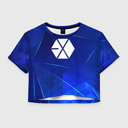 Женский топ Exo blue poly