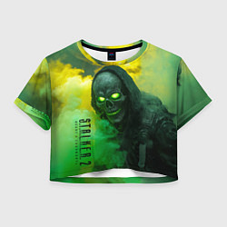 Женский топ Stalker 2 скелет череп