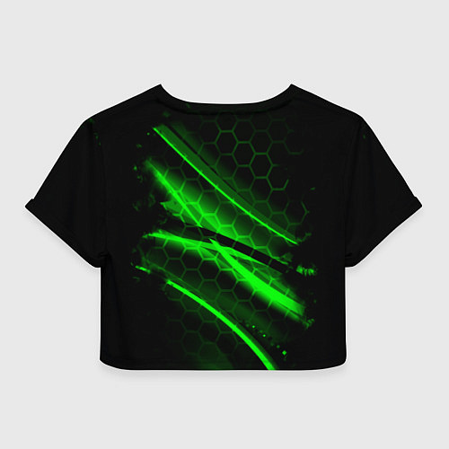 Женский топ Starcraft 2 кислотные соты линии / 3D-принт – фото 2