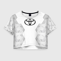 Женский топ Toyota white poly