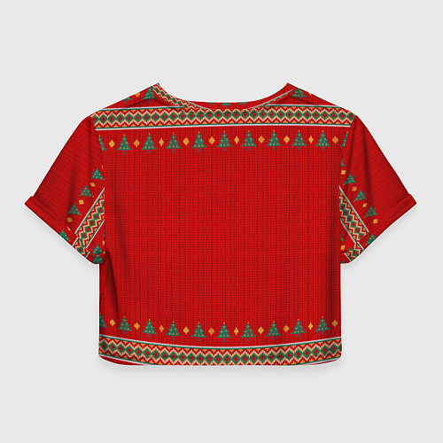 Женский топ Seventeen new year / 3D-принт – фото 2