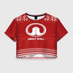 Женский топ Новогодний Great Wall