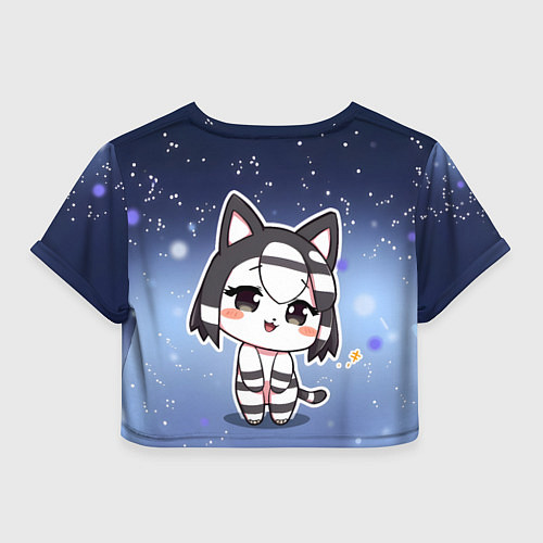 Женский топ Куроми в звездах / 3D-принт – фото 2