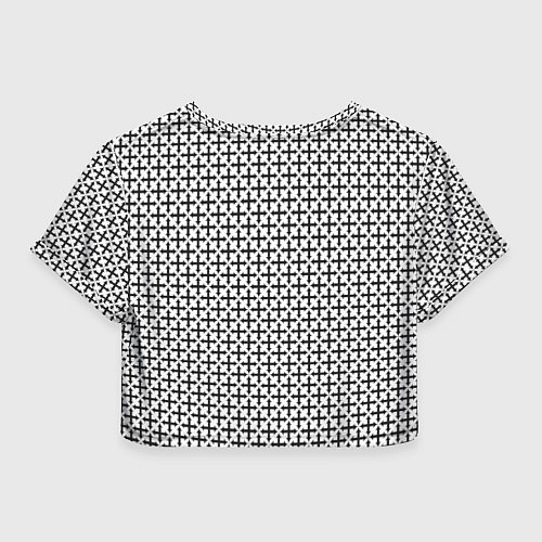 Женский топ Перекрёсток / 3D-принт – фото 2