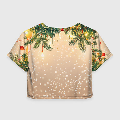 Женский топ Веселая змея 2025 / 3D-принт – фото 2