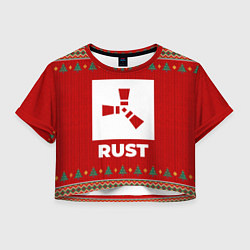 Женский топ Rust new year