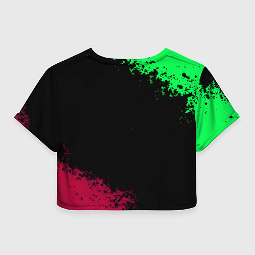 Женский топ Вартандер брызги красок / 3D-принт – фото 2