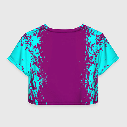 Женский топ Tekken краски неон / 3D-принт – фото 2