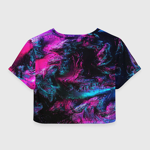 Женский топ Tekken neon colors / 3D-принт – фото 2