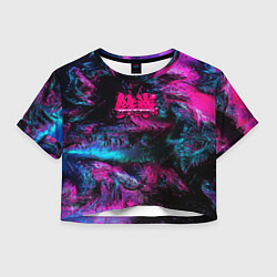 Женский топ Tekken neon colors