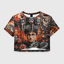 Женский топ Гарри Поттер и мифические существа
