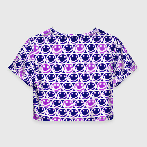 Женский топ Nirvana neon smile / 3D-принт – фото 2